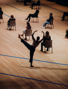 “Afterwardsness" by Bill T. Jones at the Park Avenue Armory with socially distanced audience.