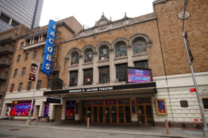 Exterior of Bernard B. Jacobs Theatre